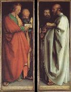 Albrecht Durer The four apostles oil on canvas